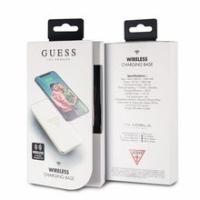 Заредете изображение във визуализатора на галерията – Fast wireless charger qi guess guwcp850tlbk 1a white - TopMag
