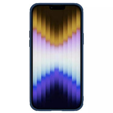 Заредете изображение във визуализатора на галерията – Nillkin CamShield S Leather Magnetic Case for Iphone 14/13 blue
