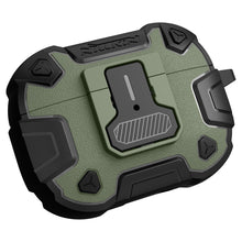 Заредете изображение във визуализатора на галерията – Nillkin Bounce Pro Case for AirPods Pro 2 Armored case for headphones green
