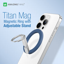 Заредете изображение във визуализатора на галерията – Amazing Thing Ring Titan Mag Magnetic holder stand IGTMBK blue
