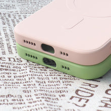 Заредете изображение във визуализатора на галерията – iPhone 14 Pro Max Silicone Case Magsafe - purple
