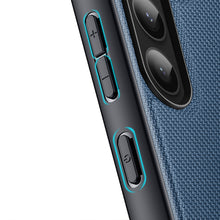 Заредете изображение във визуализатора на галерията – Dux Ducis Fino case Samsung Galaxy S23 cover with silicone frame blue
