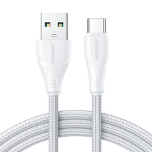 Заредете изображение във визуализатора на галерията – Joyroom USB cable - USB C 3A Surpass Series for fast charging and data transfer 0.25 m white (S-UC027A11)
