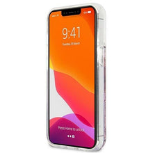 Заредете изображение във визуализатора на галерията – Guess GUHCP13LLG4GPI iPhone 13 Pro / 13 6,1" różowy/pink hardcase 4G Big Liquid Glitter
