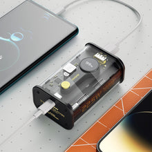 Заредете изображение във визуализатора на галерията – Dudao power bank 10000mAh 1xUSB-C / 1xUSB-A 22.5W PD black (K16)
