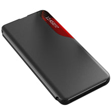 Заредете изображение във визуализатора на галерията – Eco Leather View Case Cover for Xiaomi Redmi Note 12 Pro / Poco X5 Pro 5G with Flip Stand Blue
