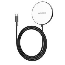 Заредете изображение във визуализатора на галерията – Borofone Wireless induction charger BQ17 Original Series 15W black
