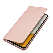 Заредете изображение във визуализатора на галерията – Dux Ducis Skin Pro Case for Samsung Galaxy A34 5G Flip Card Wallet Stand Pink
