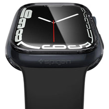 Заредете изображение във визуализатора на галерията – Spigen Ultra Hybrid case for Apple Watch 7 / 8 / 9 (41 mm) - transparent gray
