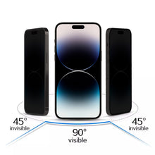 Заредете изображение във визуализатора на галерията – Tempered glass 10X Privacy Titanium for Iphone 14
