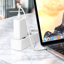 Заредете изображение във визуализатора на галерията – Borofone Cable BX93 Super Power - Type C to Type C - 60W 3A 0,25 metres white
