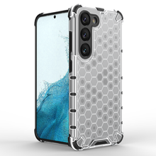 Заредете изображение във визуализатора на галерията – Honeycomb case for Samsung Galaxy S23 armored hybrid cover blue
