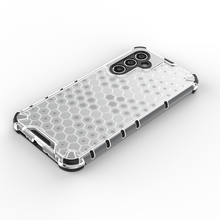 Заредете изображение във визуализатора на галерията – Honeycomb case for Samsung Galaxy A54 5G armored hybrid cover blue
