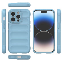 Заредете изображение във визуализатора на галерията – Magic Shield Case case for iPhone 14 Pro flexible armored case light blue
