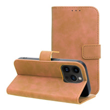Заредете изображение във визуализатора на галерията – TENDER Book Case for IPHONE 14 Pro brown
