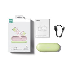 Заредете изображение във визуализатора на галерията – Joyroom Openfree JR-OE2 TWS wireless headphones - pink
