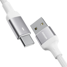Заредете изображение във визуализатора на галерията – Joyroom USB cable - USB C 3A for fast charging and data transfer A10 Series 3 m white (S-UC027A10)
