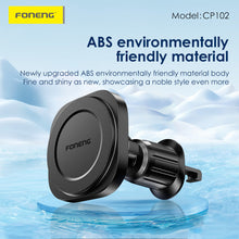 Заредете изображение във визуализатора на галерията – Foneng Car holder CP102 magnetic to air vent black
