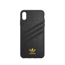 Заредете изображение във визуализатора на галерията – Adidas OR Molded PU SNAKE iPhone Xs Max black / black 33930
