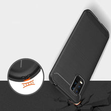 Заредете изображение във визуализатора на галерията – Carbon Case flexible cover for Xiaomi Mi 10 Lite black
