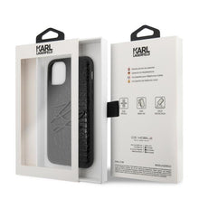 Заредете изображение във визуализатора на галерията – Karl Lagerfeld KLHCN58CRKBK iPhone 11 Pro hardcase czarny/black Croco
