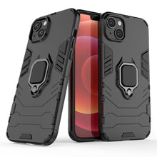 Заредете изображение във визуализатора на галерията – Ring Armor case for iPhone 14 armored cover magnetic holder ring black
