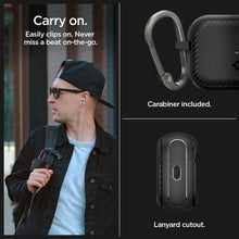 Заредете изображение във визуализатора на галерията – Spigen MAG ARMOR MAGSAFE Apple AIRPODS PRO 1 / 2 MATTE BLACK

