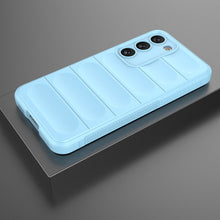 Заредете изображение във визуализатора на галерията – Magic Shield Case for Samsung Galaxy S23 flexible armored cover light blue
