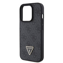 Заредете изображение във визуализатора на галерията – Original Case GUESS hardcase Crossbody 4G Metal Logo GUHCP15LP4TDSCPK for Iphone 15 Pro black
