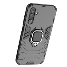 Заредете изображение във визуализатора на галерията – Ring Armor case for Samsung Galaxy A24 4G armored cover magnetic holder ring black
