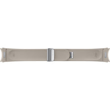 Заредете изображение във визуализатора на галерията – Samsung Galaxy Watch 6/6 Classic D-Buckle Hybrid Eco-Leather Band S/M (Normal) Etoupe
