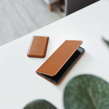 Заредете изображение във визуализатора на галерията – Leather forcell калъф тип книга smart pro за xiaomi redmi note 11 pro / 11 pro 5g brown - TopMag
