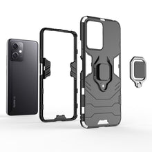 Заредете изображение във визуализатора на галерията – Ring Armor Case for Xiaomi Redmi Note 12 5G / Poco X5 5G Armor Cover Magnetic Holder Ring Black
