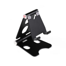 Заредете изображение във визуализатора на галерията – Desktop holder, stand for phone, tablet Type 3 black
