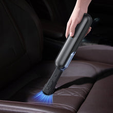 Заредете изображение във визуализатора на галерията – Baseus A1 mini wireless car vacuum cleaner 4000Pa, 30W black (VCAQ010001)
