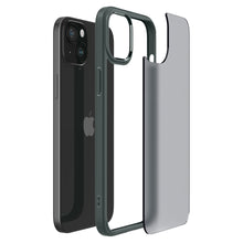 Заредете изображение във визуализатора на галерията – Spigen Ultra Hybrid case for iPhone 15 - dark green
