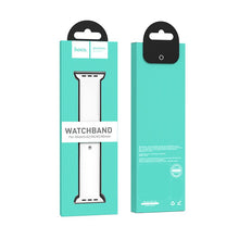 Заредете изображение във визуализатора на галерията – HOCO strap for Apple Watch 38/40/41mm Flexible silicone WA01 white
