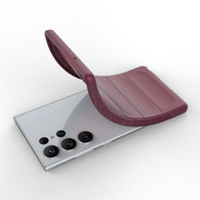 Заредете изображение във визуализатора на галерията – Magic Shield Case for Samsung Galaxy S23 Ultra flexible armored case burgundy
