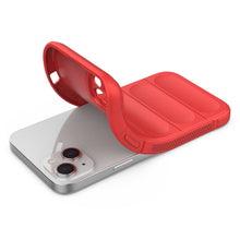 Заредете изображение във визуализатора на галерията – Magic Shield Case case for iPhone 14 Plus flexible armored cover red
