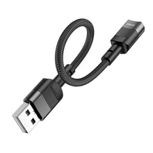 Заредете изображение във визуализатора на галерията – HOCO adapter USB (male) to Type C (female) U107 10cm black
