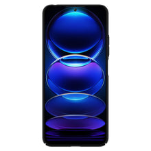 Заредете изображение във визуализатора на галерията – Nillkin Super Frosted Shield case for Xiaomi Redmi Note 12 5G / Poco X5 5G cover + phone stand black
