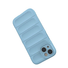 Заредете изображение във визуализатора на галерията – Magic Shield Case case for iPhone 14 flexible armored case light blue
