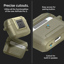 Заредете изображение във визуализатора на галерията – Spigen LOCK FIT AIRPODS PRO 1/2 VINTAGE KHAKI
