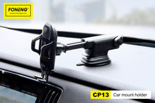 Заредете изображение във визуализатора на галерията – Foneng Car holder CP13 to windshield black

