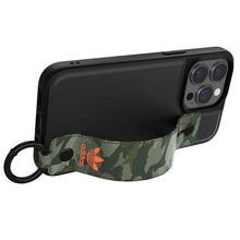 Заредете изображение във визуализатора на галерията – Adidas OR Hand Strap Case iPhone 13 Pro /13 6.1" black-green/black-green 47111
