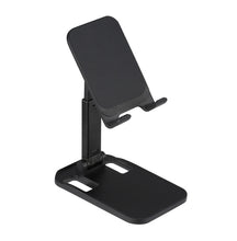Заредете изображение във визуализатора на галерията – Wozinsky Desk Phone Stand Tablet Stand Foldable Black (WFDPS-B1)
