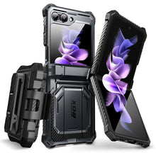 Заредете изображение във визуализатора на галерията – Supcase IBLSN ARMORBOX GALAXY Z Flip 5 BLACK
