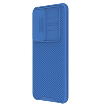 Заредете изображение във визуализатора на галерията – Nillkin CamShield Pro armored case with camera cover for Samsung Galaxy S24+ - blue
