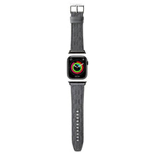 Заредете изображение във визуализатора на галерията – Original Strap KARL LAGERLELD strap Saffiano Monogram  KLAWMSAKLHPG for Apple Watch 38/40/41mm silver
