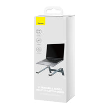 Заредете изображение във визуализатора на галерията – Baseus UltraStable Series adjustable laptop stand - gray

